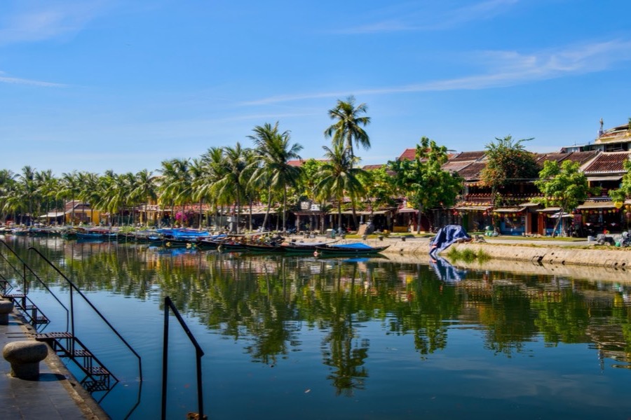 Map showing Hoi An Riverside Homestay
